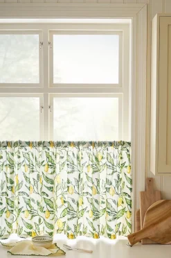 Ellos Home Gardinkappa / cafégardin Jennie Lemon
