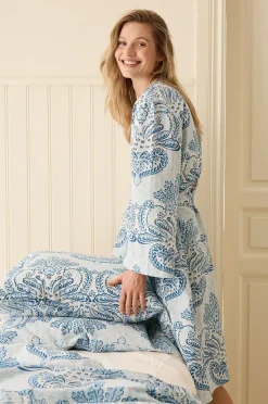 Ellos Home Kimono Juliett Medallion i tvättad bomull