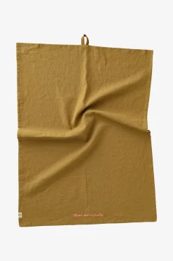 Ellos Home Kökshandduk Elly i återvunnet halvlinne 2-pack