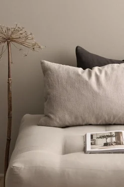 Ellos Home Kuddfodral Candice Zip i tvättat lin 40x60 cm