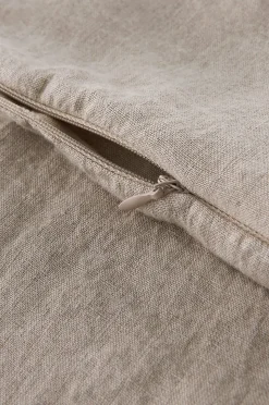 Ellos Home Kuddfodral Candice Zip i tvättat lin 40x60 cm