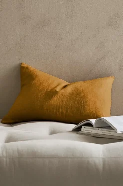 Ellos Home Kuddfodral Candice Zip i tvättat lin 40x60 cm