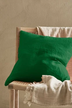 Ellos Home Kuddfodral Candice Zip i tvättat lin 50x50 cm