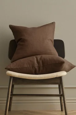 Ellos Home Kuddfodral Candice Zip i tvättat lin 50x50 cm