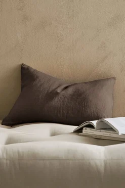 Ellos Home Kuddfodral Candice Zip i tvättat lin 40x60 cm
