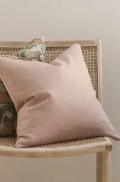 Ellos Home Kuddfodral Candice Zip i tvättat lin 50x50 cm