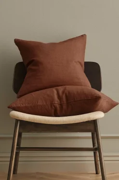 Ellos Home Kuddfodral Candice Zip i tvättat lin 50x50 cm