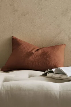 Ellos Home Kuddfodral Candice Zip i tvättat lin 40x60 cm