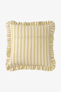 Ellos Home Kuddfodral Elly Classic Stripe i återvunnet halvlinne