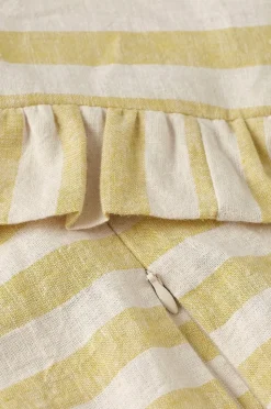 Ellos Home Kuddfodral Elly Classic Stripe i återvunnet halvlinne