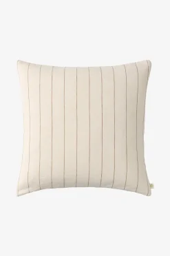 Ellos Home Kuddfodral Elly Thin Stripe i återvunnet halvlinne