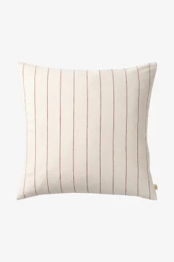Ellos Home Kuddfodral Elly Thin Stripe i återvunnet halvlinne