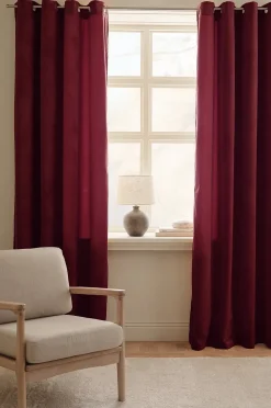 Ellos Home Öljettlängd Nora i sammet 2-pack