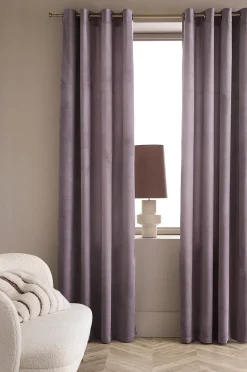 Ellos Home Öljettlängd Nora i sammet 2-pack