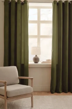 Ellos Home Öljettlängd Nora i sammet 2-pack