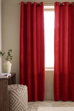 Ellos Home Öljettlängd Nora i sammet 2-pack