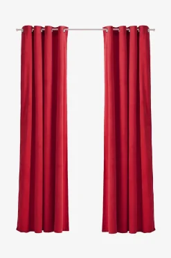 Ellos Home Öljettlängd Nora i sammet 2-pack