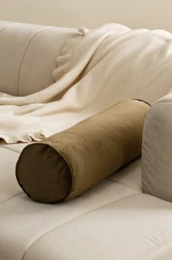 Ellos Home Pölkudde Nora Cylinder i sammet