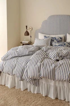 Ellos Home Påslakanset Bedset Heaven Stripe i bomull 2 delar