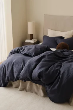 Ellos Home Påslakanset Candice i tvättat lin, 2 eller 3 delar