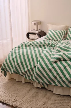 Ellos Home Påslakanset Diagonal Stripe i bomull 2 delar