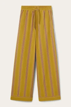 Ellos Home Pyjamasbyxor Avery Stripe i bomullspercale