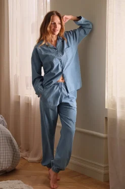 Ellos Home Pyjamasbyxor Denim