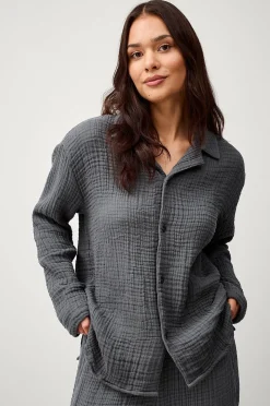 Ellos Home Pyjamasskjorta Candela 4-layer