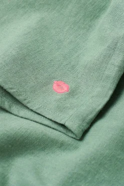 Ellos Home Pyjamasskjorta Long Sleeve Shirt Elly i återvunnet halvlinne