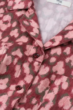Ellos Home Pyjamasskjorta Pyjamas Shirt Candela Leo