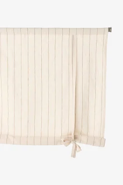 Ellos Home Roll up-gardin Elly Thin Stripe Rollup i återvunnet halvlinne