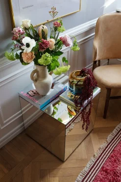 Ellos Home Sidobord Kub med spegelglas