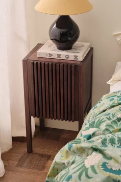 Ellos Home Skåp / sängbord Stripe