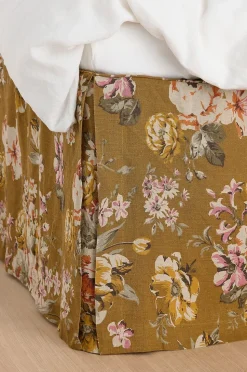 Ellos Home Sängkappa Candice Rose i tvättat lin 60 cm