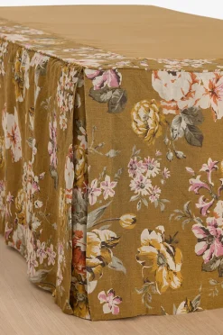 Ellos Home Sängkappa Candice Rose i tvättat lin 60 cm