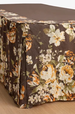 Ellos Home Sängkappa Candice Rose i tvättat lin 60 cm