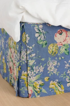 Ellos Home Sängkappa Candice Rose i tvättat lin 52 cm