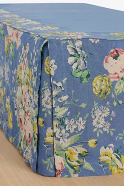 Ellos Home Sängkappa Candice Rose i tvättat lin 60 cm