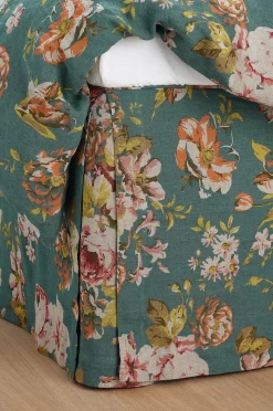 Ellos Home Sängkappa Candice Rose i tvättat lin 60 cm