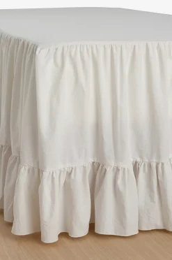 Ellos Home Sängkappa Juliette Giant i tvättad bomull 60 cm