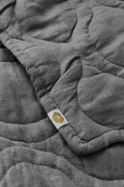 Ellos Home Överkast Elly Quilted i återvunnet halvlinne