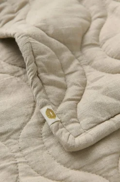 Ellos Home Överkast Elly Quilted i återvunnet halvlinne