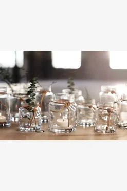 ERNST Värmeljuslykta glas, stor
