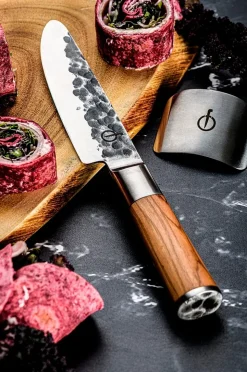 Forged Barnkniv Oliv SdV