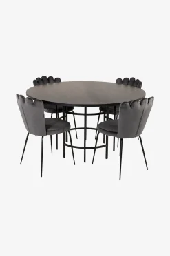 Furniture Fashion Matbord Copenhagen med 4 st Matstol Limhamn