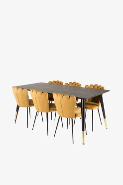 Furniture Fashion Matgrupp Doris med Matstol Limhamn