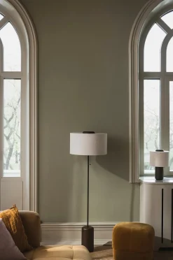 Globen Lighting Golvlampa Bosco Brunbetsad ek