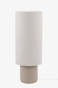 Globen Lighting Golvlampa Florian 30 Vit bouclé/beige