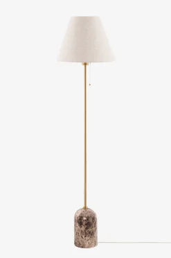 Globen Lighting Golvlampa Gino Beige travertin