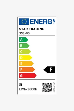 Globen Lighting Ljuskälla E14 LED Filament Kron Klar 4,2W